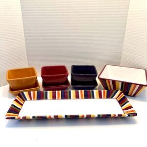 PAMPERED CHEF Simple Additions 8-Piece Serving Set